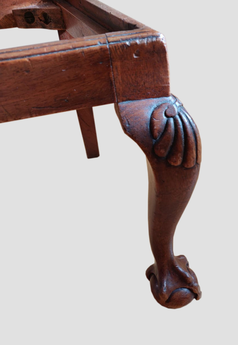 Resultado final, detalle de una de las patas